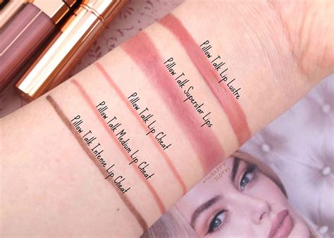 Charlotte Tilbury New Pillow Talk Collection Review And Swatches