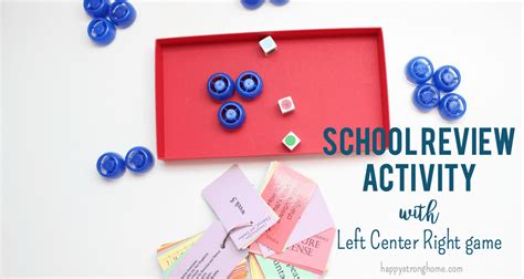 We did not find results for: School Review Activity with Left Center Right Dice | Happy ...