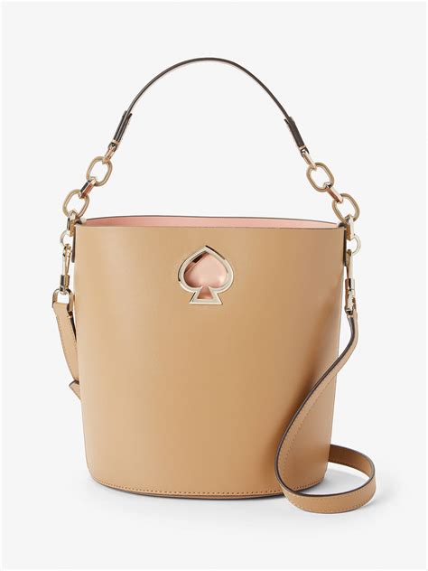 I didn't like it at all! kate spade new york Suzy Small Leather Bucket Bag at John ...