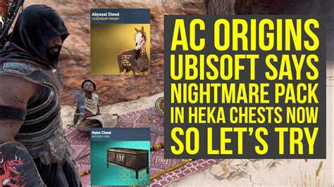 Assasssin S Creed Origins Nightmare Pack CONFIRMED TO BE IN Heka