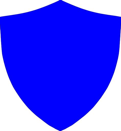 New Blue Crest Shield Clip Art At Vector Clip Art Online