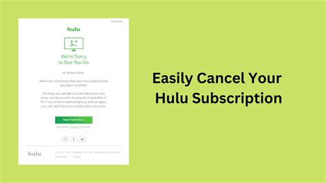 How To Easily Cancel Your Hulu Subscription