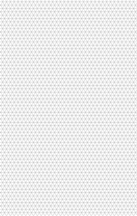 5 Free Isometric Graph Paper Template Pdf Isometric Grid Paper