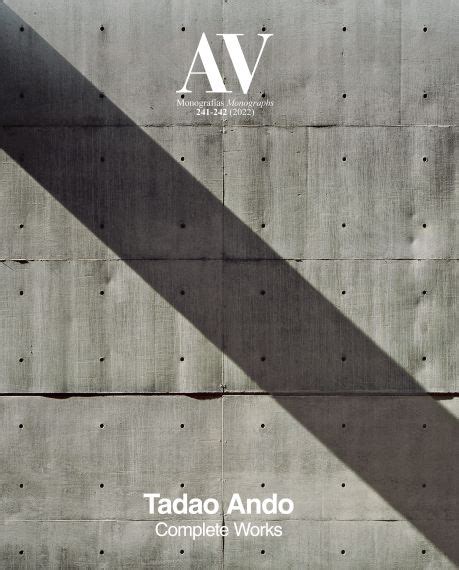 Av 241 242 Tadao Ando Complete Works Nasis Books Store