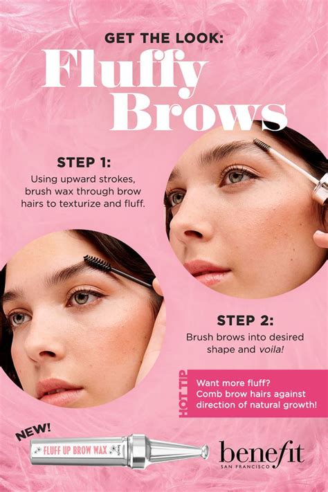 Give Your Brows A Good Fluff Using Benefit Cosmetics New Fluff Up Brow