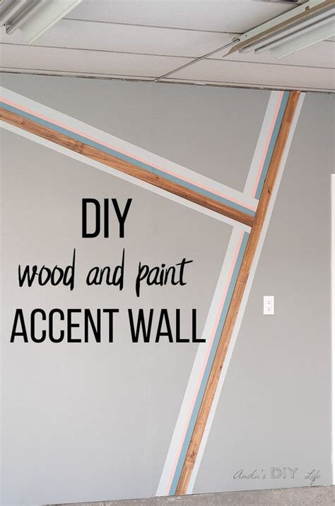 This Is A Great Easy Diy Striped Accent Wall Tutorial Using Paint And