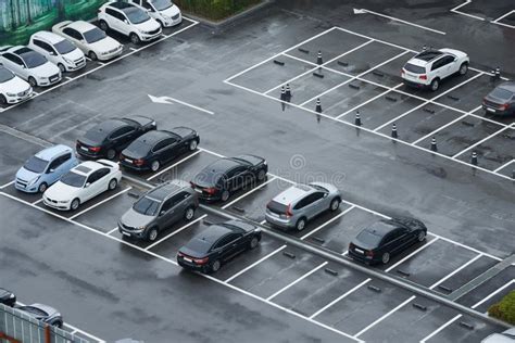 Full Parking Lot Editorial Stock Photo Image Of Traffic 6316473
