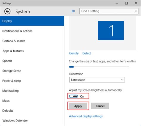 How To Adjust Brightness Automatically In Windows 10
