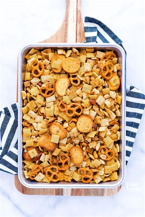 Homemade Chex Mix Recipe Gluten Free What The Fork