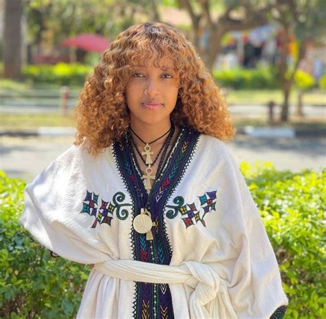 Wollo Amhara Amhara Ethiopian Women Traditional Outfits