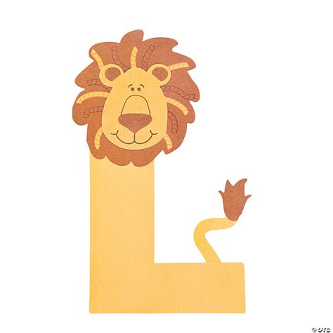 L Is For Lions Letter L Craft Kit Discontinued
