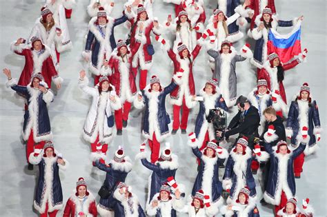 Olympics Opening Ceremony Offers Fanfare For A Reinvented Russia The New York Times