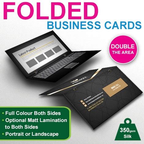 Get inspired by these super cool, folded business cards designs. Betterprinting: Folded Business Card Printing