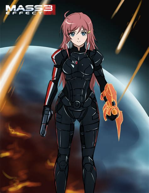 Katou Marika Commander Shepard And Commander Shepard Mass Effect And