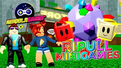 Ripull Minigames Com Meu Pai Roblox Muito Divertido Ampola Gamer