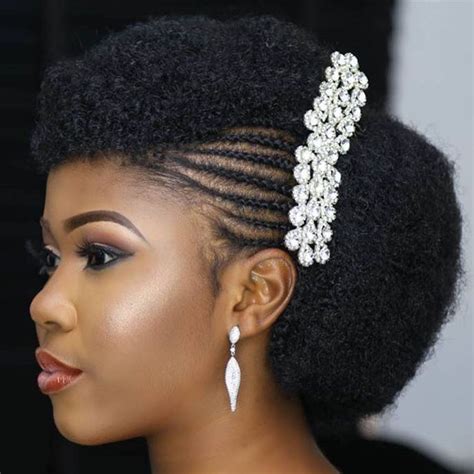 Wedding Hairstyles For Natural African Hair Hairstyle Guides