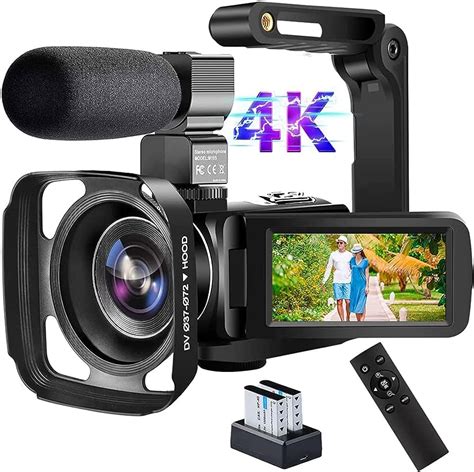 Online Modegeschäft 4k Videokamera 30mp 18x Camcorder Mit Led Fülllicht