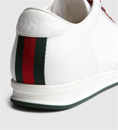 Gucci 1984 Low Top Sneaker In Leather The 1984 Collection Celebrates