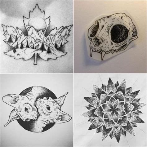 Dotwork Tattoo Geometric Tattoos With Advanced Spiritual Symbols