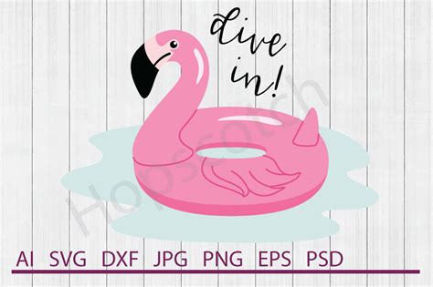 Pool Float Svg Pool Float Dxf Cuttable File By Hopscotch Designs Thehungryjpeg