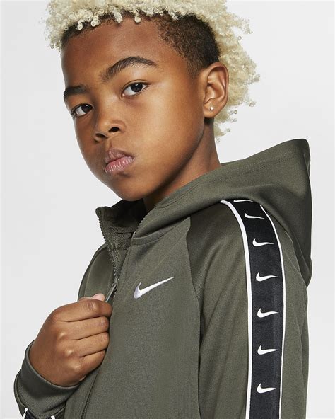 Nike Sportswear Swoosh Older Kids Boys Full Zip Hoodie Nike Gb In