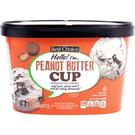 Best Choice Peanut Butter Pb Cup Ice Cream Ice Cream Ramsey Piggly