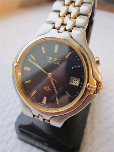 Seiko Kinetic 5m42 0a50 Mens Wristwatch Approx 2005 Catawiki