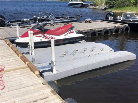 Candock Jetroll Is A Foam Filled Jet Ski Floating Dock With Wheels