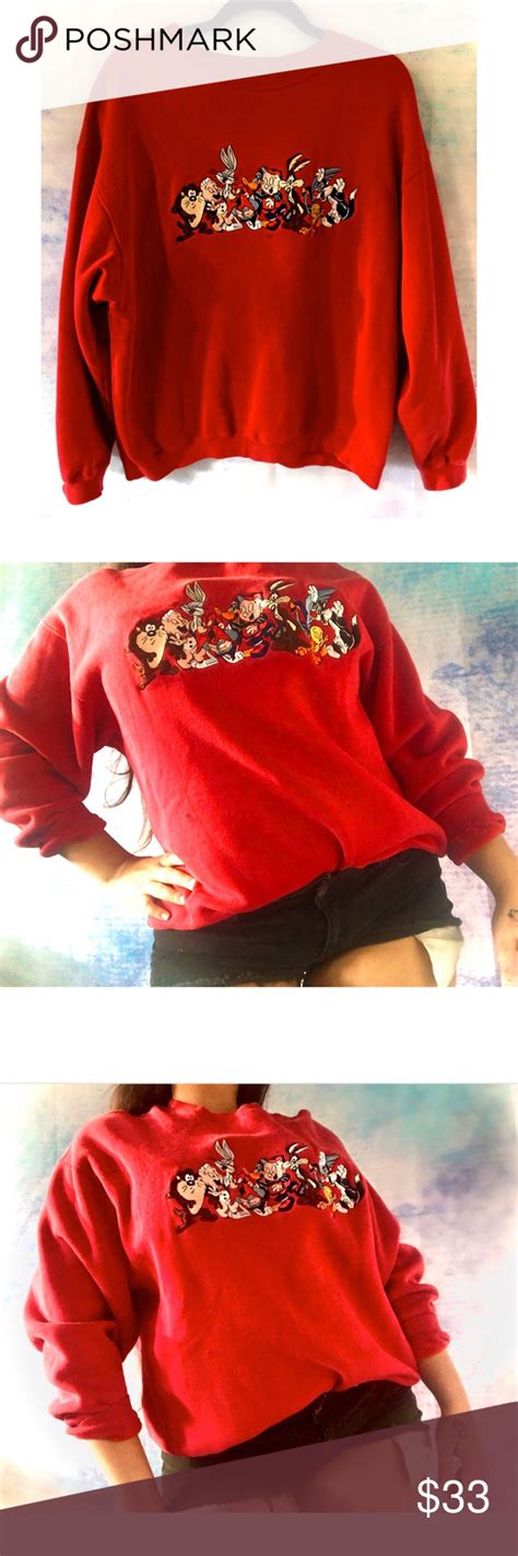 Vintage 1990s Looney Toons Pullover Sweater If Youre A
