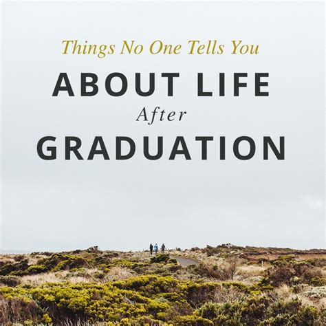 Things No One Tells You About Life After Graduation Told You So Life