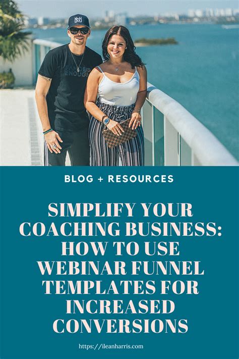 Simplify Your Coaching Business How To Use Webinar Funnel Templates