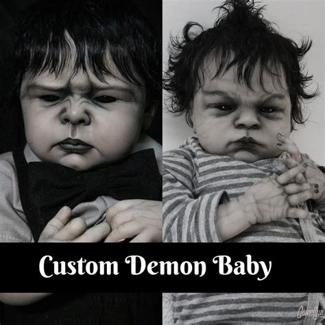 Custom Demon Reborn Baby Doll Etsy
