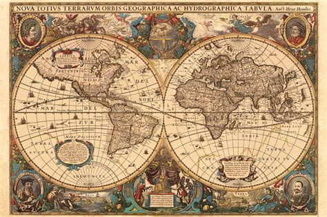Mapa Mundi Antiguo Mapa