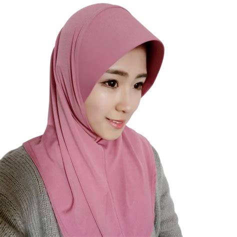 Buy Muslims Crystal Linen Womens Hijabs Female Head