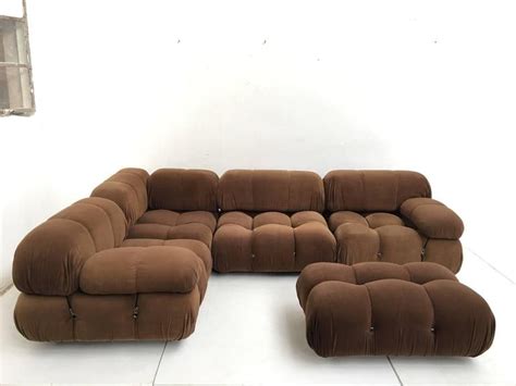 30 sofas made for hours of lounging. Chocolate Brown Mario Bellini "Camaleonda'' Modular Sofa ...