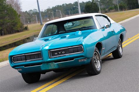 Super Gorgeous 1968 Pontiac Gto In Meridian Turquoise Love This
