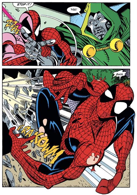 Doom Teaches Spiderman A Lesson Spiderman Classic Comics Amazing