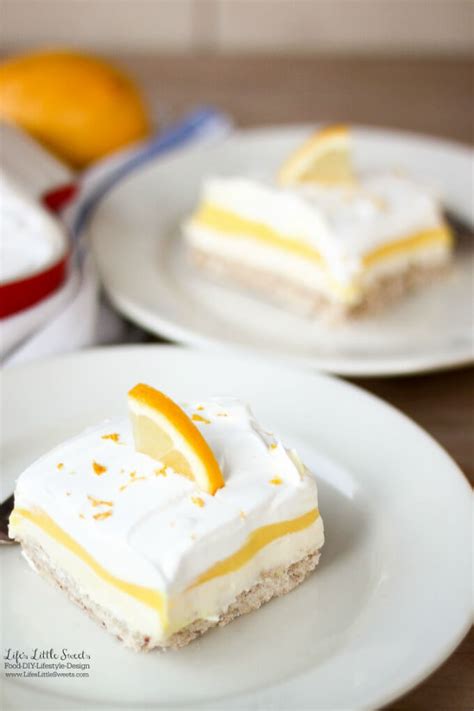 Lemon Pudding And Cool Whip Dessert