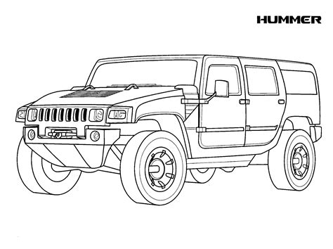Car Coloring Pages Printable Coloring Pages