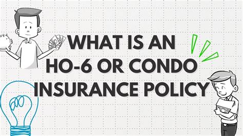 What Is An Ho 6 Or Condo Insurance Policy Youtube