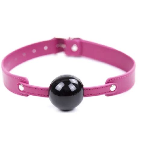 NERO MORSO SFERA OVULO Sbdsm Silicone Gagball MISTRESS SLAVE Gag Ball