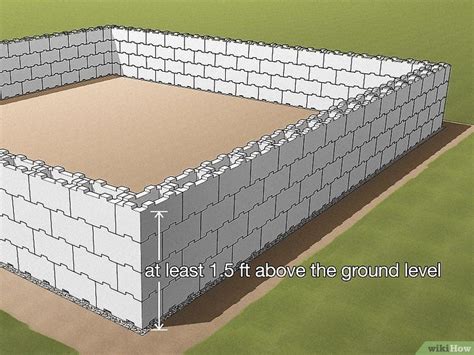 How To Build A Mortarless Concrete Stem Wall 15 Steps Concrete Block