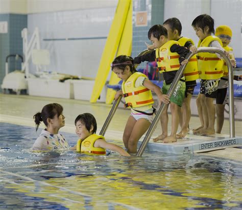 Japanese Kindergarten Class Celebrates Last Day At Ironworks Pool