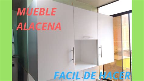Muebles de cocina a medida. Como hacer mueble para cocina, fácil y sencillo - YouTube