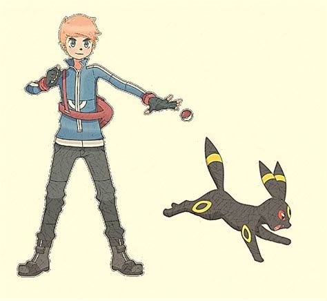 Me Trainer And Umbreon By Frienda