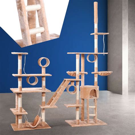 Topcobe 75 103 Multi Level Cat Tree With Sisal Covered Scratching