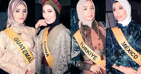 MGI Contestants Strut The Runway At Jakarta Muslim Fashion Week