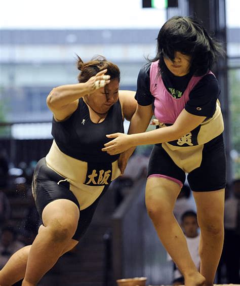 Female Sumo Wrestler Miki Satoyama L P Pictures Getty Images