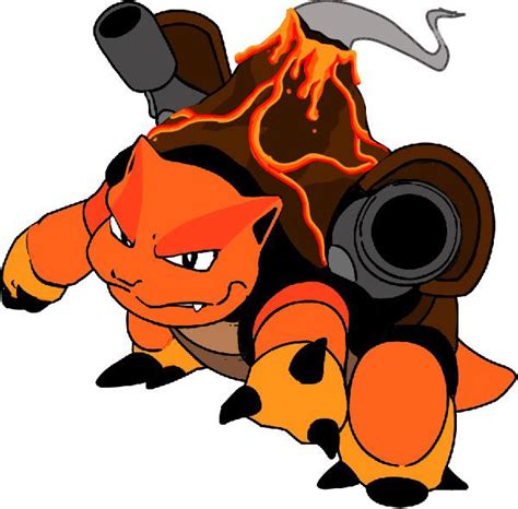 Fire Rock Blastoise The Hot Lava Pokemon Pokédex Entry Blastoise Are