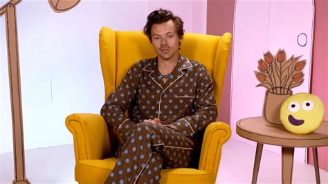 Watch Harry Styles Get Cozy To Tell A Jess Hitchman Bedtime Story
